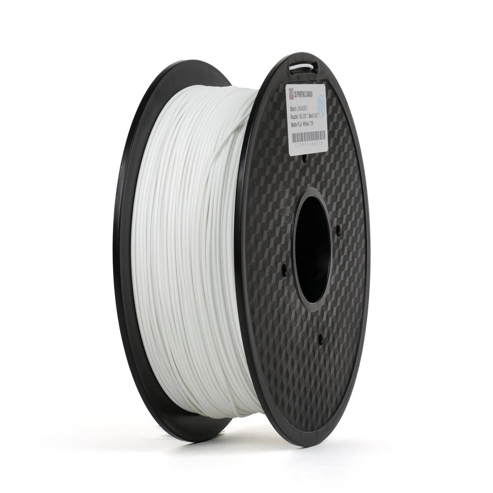 Blanc mat - Filament PLA standard - 1,75 mm, 1 kg
