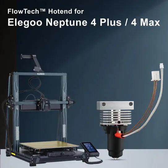 Micro Swiss FlowTech™ Hotend for ELEGOO Neptune 4 Plus / 4 Max Micro Swiss