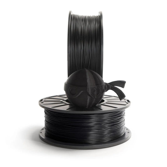 Midnight Black- NinjaTek NinjaFlex TPU 85A - 1.75mm, 0.5 kg