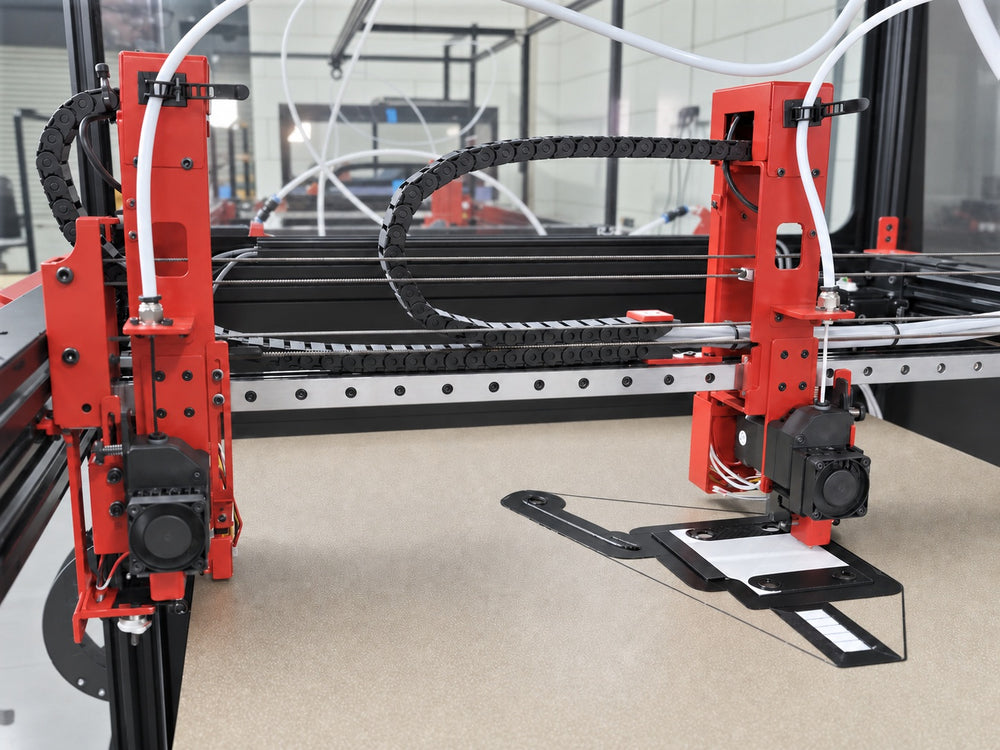 Modix BIG-120X dual independent extruders (IDEX)