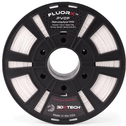 Naturel - Filament 3DXTech FluorX™ PVDF 1,75 mm - 0,5 kg