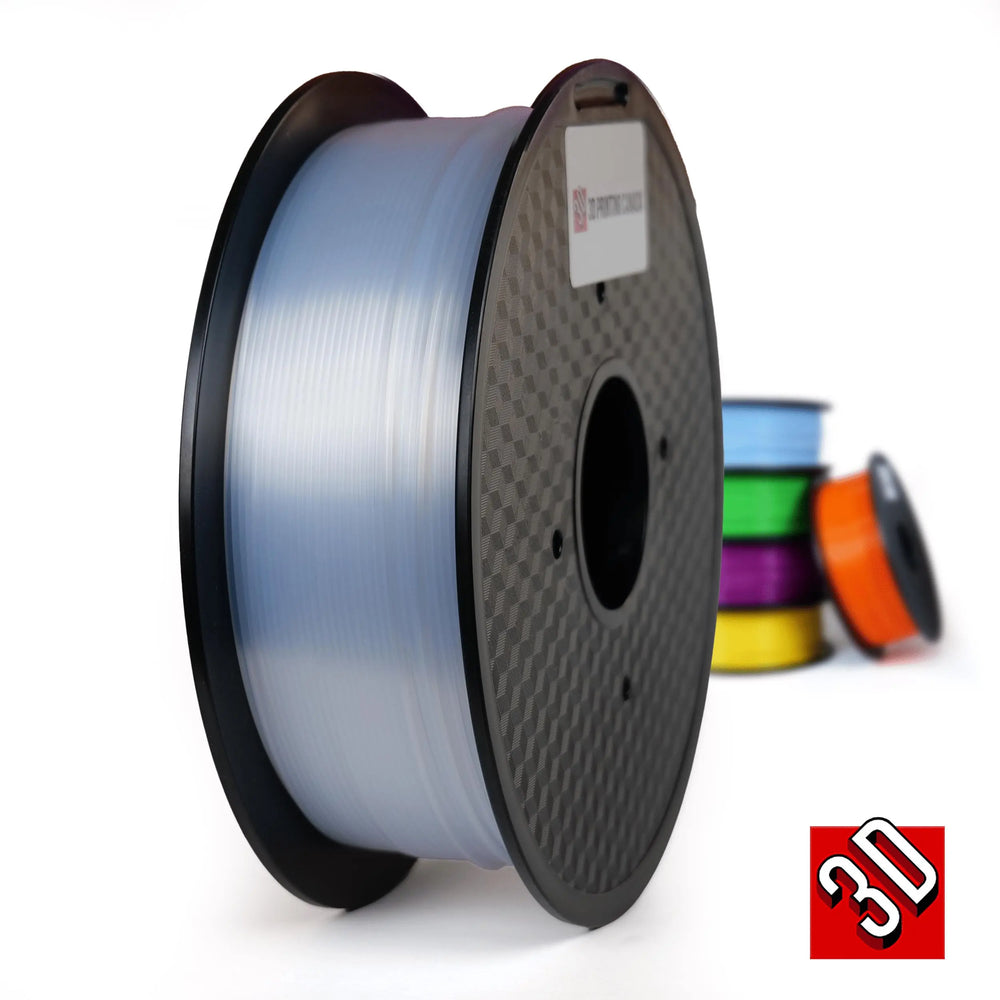 Transparent / Natural - Standard PC+ Filament - 1.75mm, 1kg