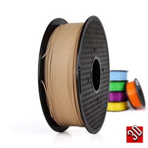 Bois naturel - Filament PLA 1,75 mm - 1 kg 