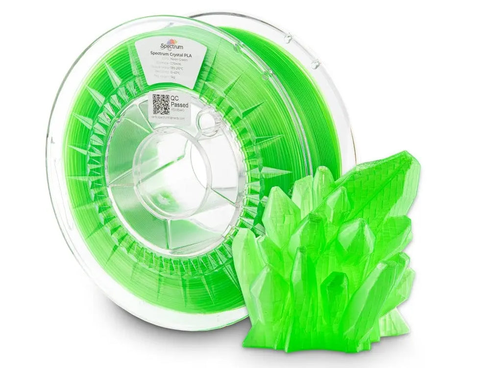 Vert néon - Spectrum PLA Crystal - 1,75 mm, 1 kg