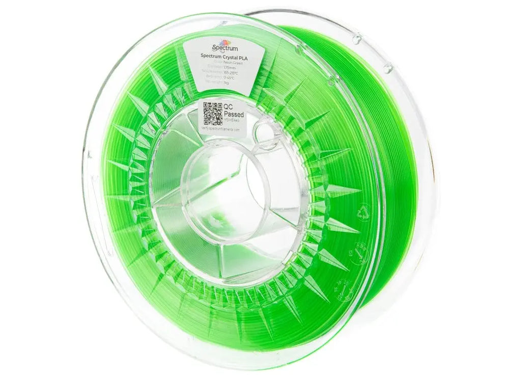 Vert néon - Spectrum PLA Crystal - 1,75 mm, 1 kg