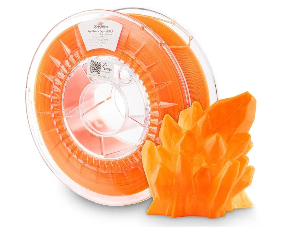 Néon orange - Spectrum PLA Crystal - 1,75 mm, 1 kg