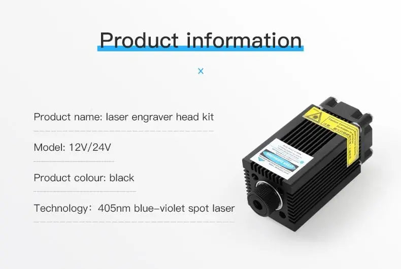 Official Creality 12VDC 1.6W Laser Engraver Kit