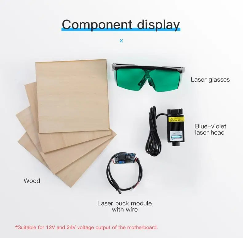 Official Creality 12VDC 1.6W Laser Engraver Kit
