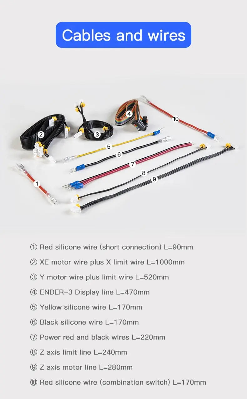 Kit de réparation officiel Creality Ender-3 V2 pour équipement d’entretien complet