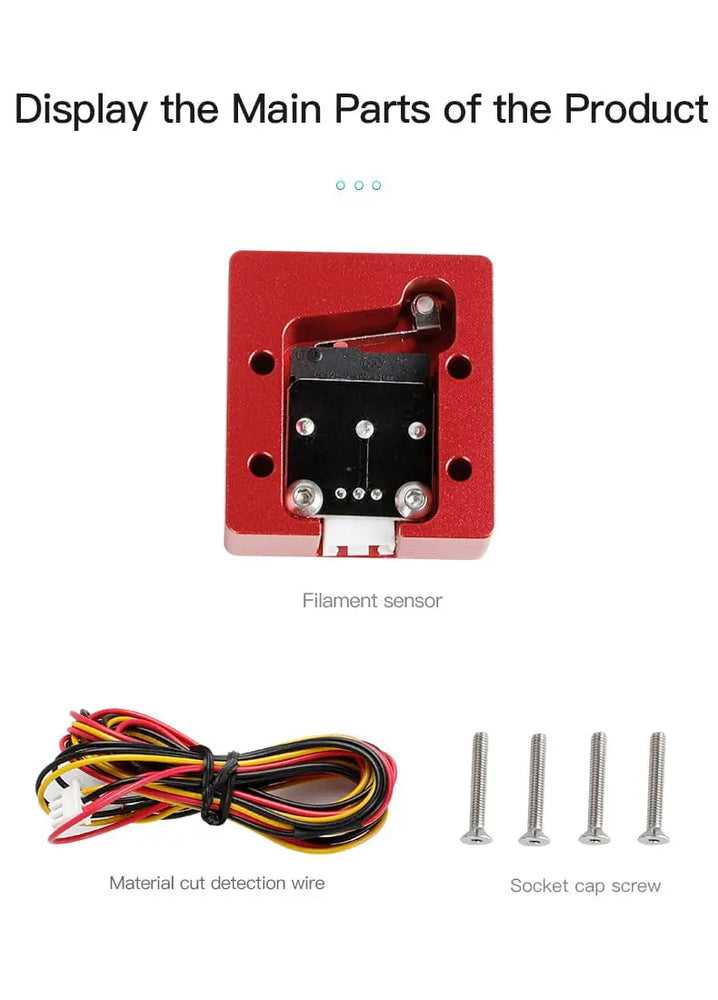 Commutateur officiel de détection de filament Creality Integrated Limit