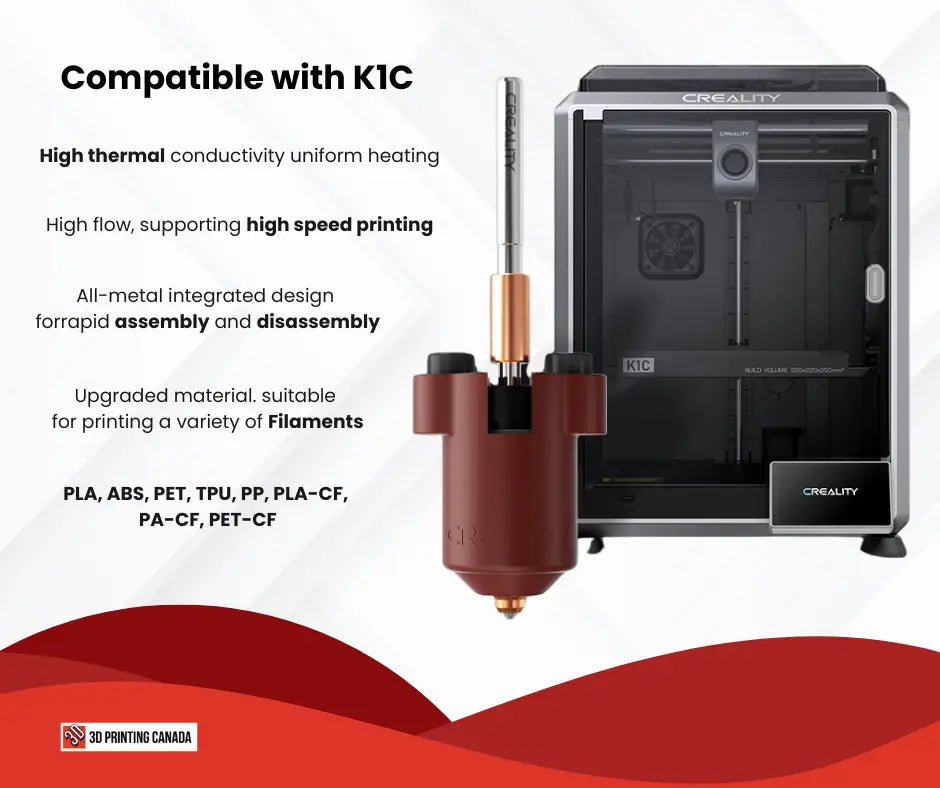 Official Creality K1C Hotend Kit Creality