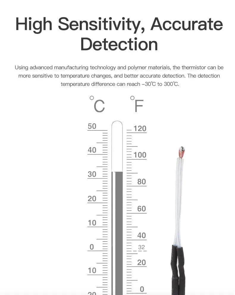 Official Creality NTC 3950 Bed Thermistor