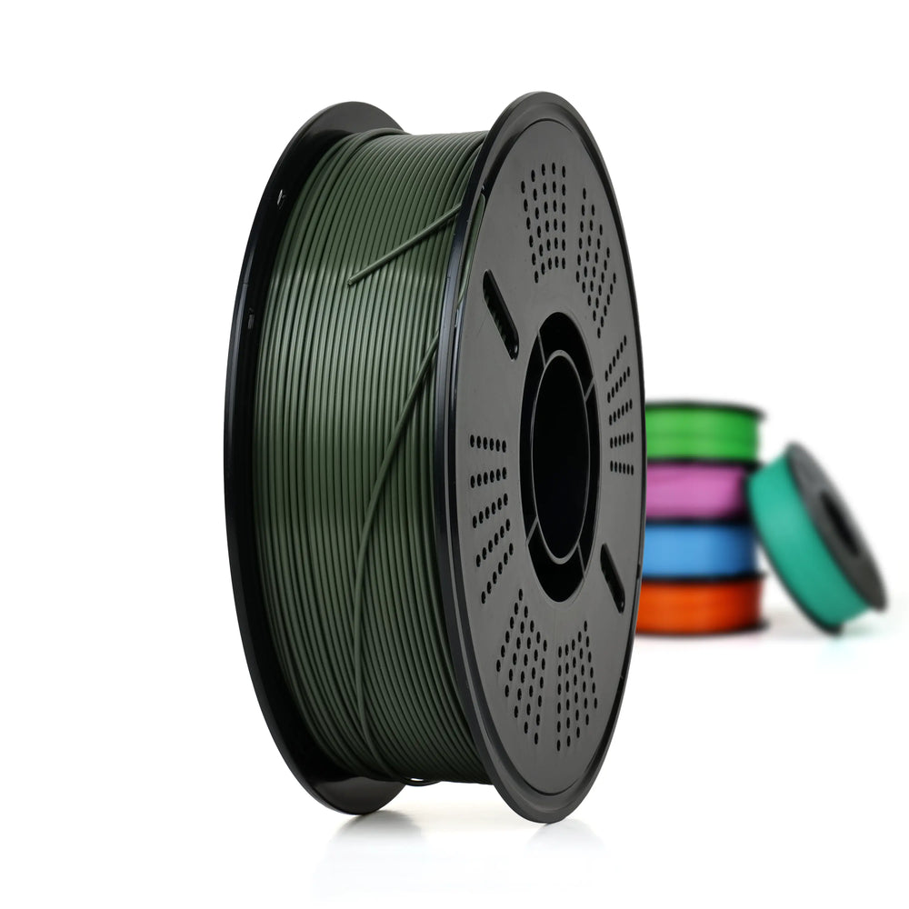 Olive Green - Budget PLA Filament - 1.75mm, 1kg 3D Printing Canada