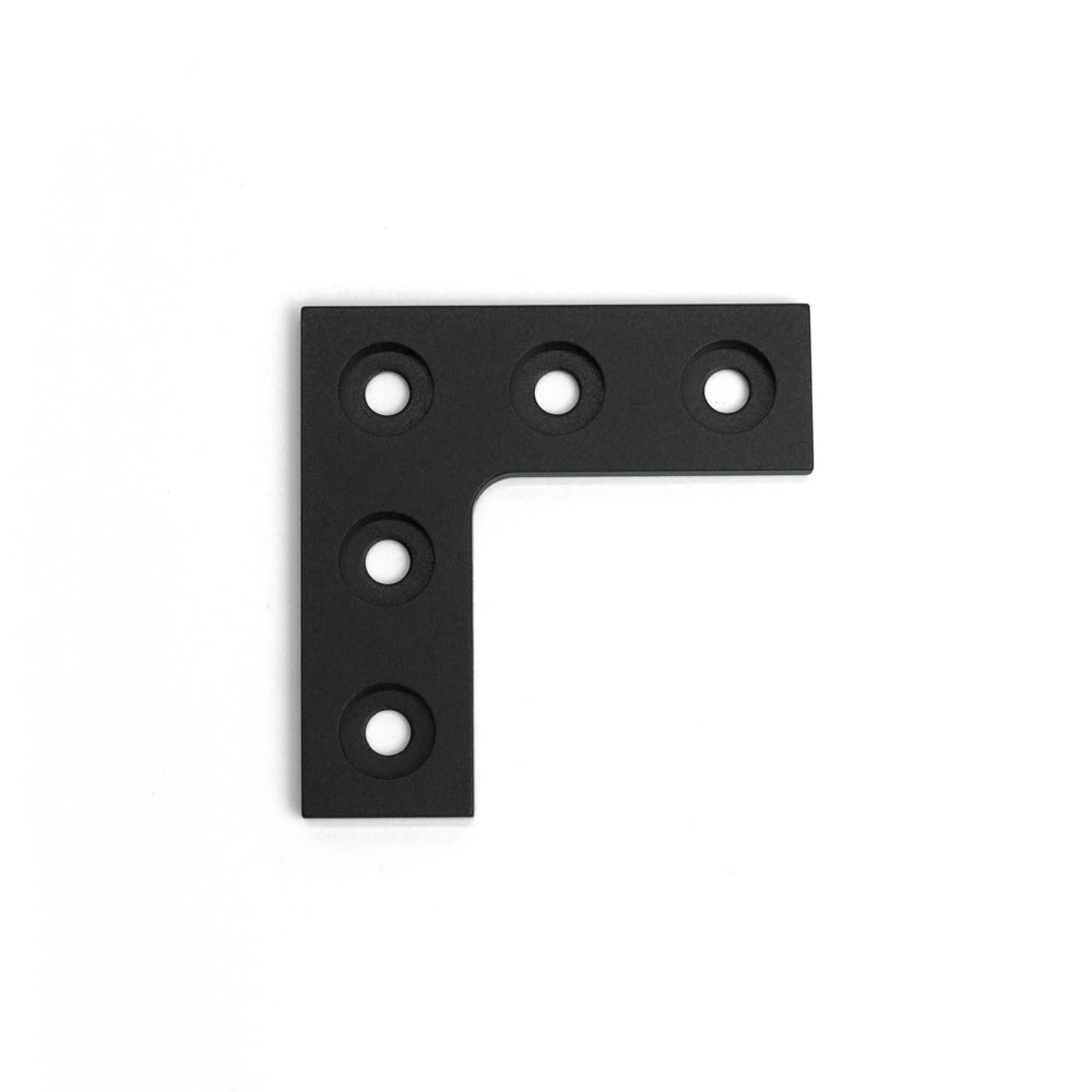 OpenBuilds 2020 Aluminum L bracket (Black)