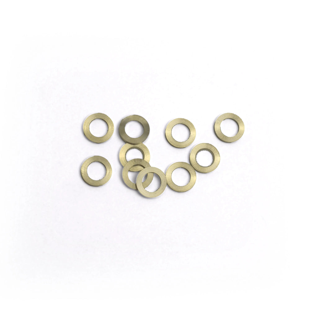 OpenBuilds Brass Spacer - 5.1x8x0.8mm (10 Pack)