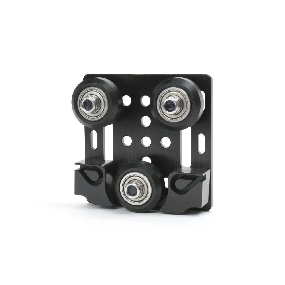 Plaque en aluminium pour chariot Slider OpenBuilds avec attache de courroie de distribution