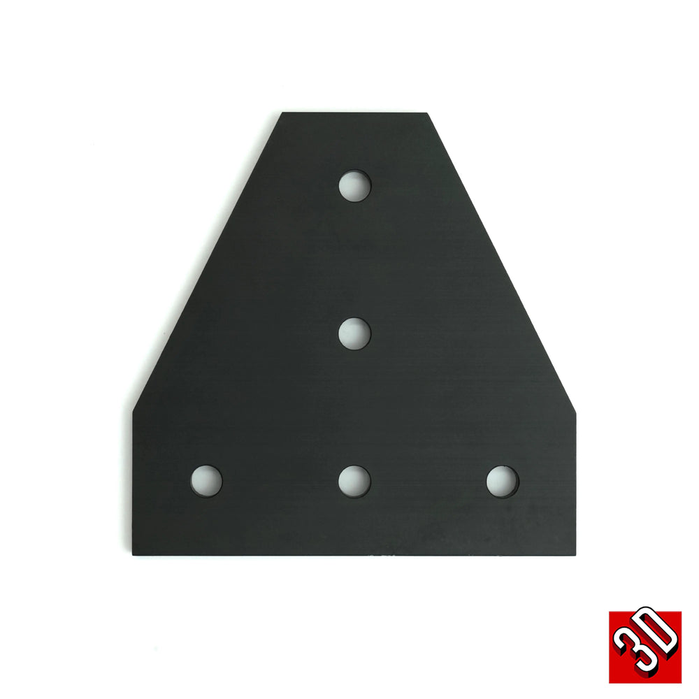 OpenBuilds T Joining Plate for 4040T Extrusion (Black)