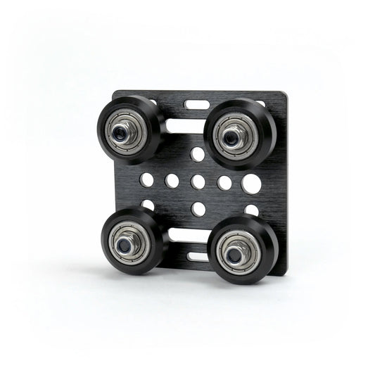 OpenBuilds V-Slot Gantry Plate for 2020 Extrusion with 24mm POM V Wheels