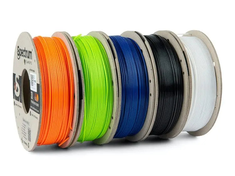 Pack multi PETG Premium - Filament PETG Premium Spectrum - 1,75 mm, 5x 0,25 kg