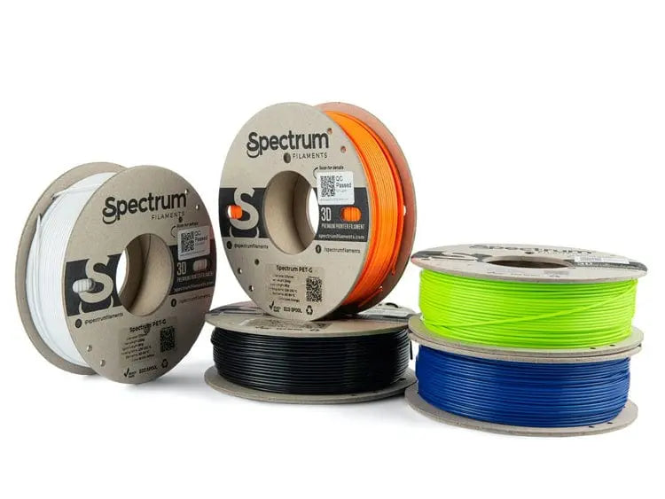 Pack multi PETG Premium - Filament PETG Premium Spectrum - 1,75 mm, 5x 0,25 kg
