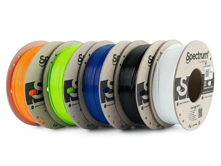 Pack multi PETG Premium - Filament PETG Premium Spectrum - 1,75 mm, 5x 0,25 kg