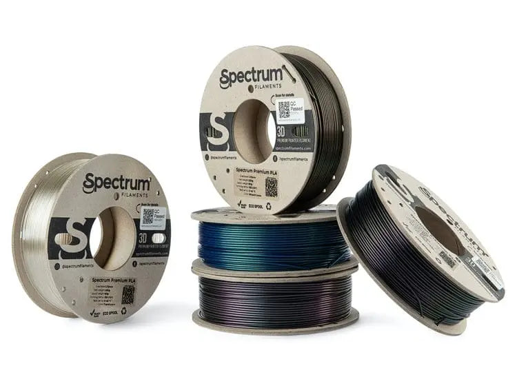 PLA Essentials Multi Pack - Filament Spectrum PLA Essentials - 1,75 mm, 5x 0,25 kg