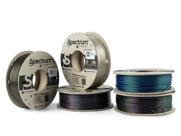 PLA Essentials Multi Pack - Spectrum PLA Essentials Filament - 1.75mm, 5x 0.25kg