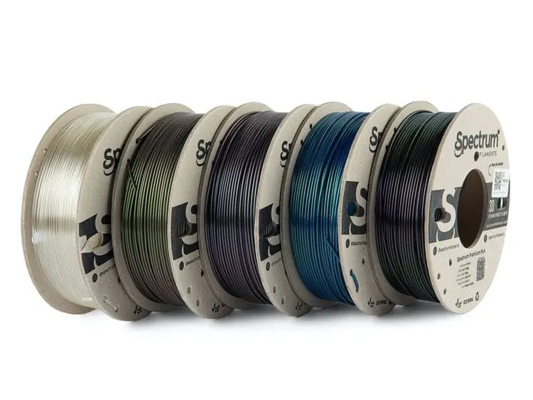 PLA Essentials Multi Pack - Spectrum PLA Essentials Filament - 1.75mm, 5x 0.25kg