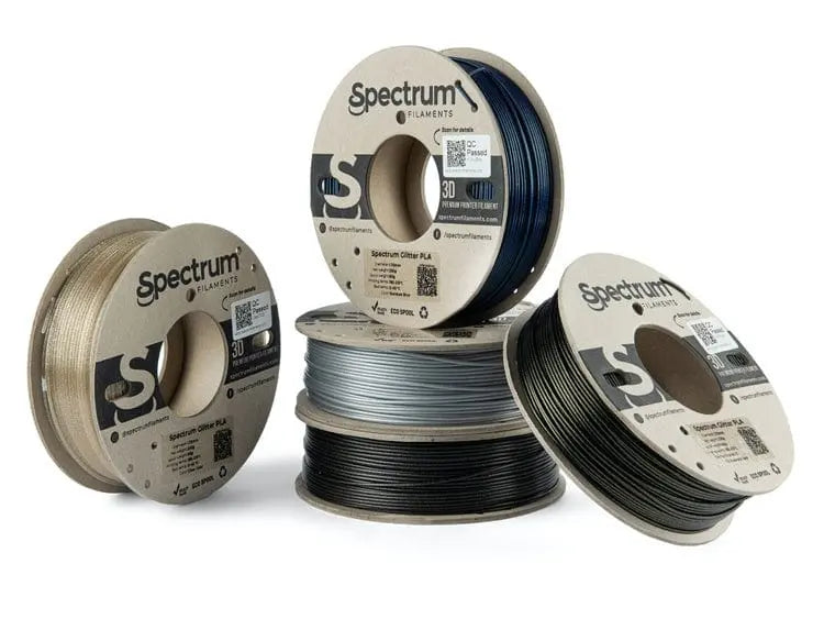 PLA Glitter Multi Pack - Spectrum Glitter PLA Filament - 1.75mm, 5x 0.25kg