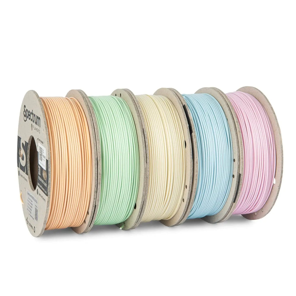 PLA Pastello Multi Pack - Spectrum PLA Pastello Filament - 1.75mm, 5x 0.25kg