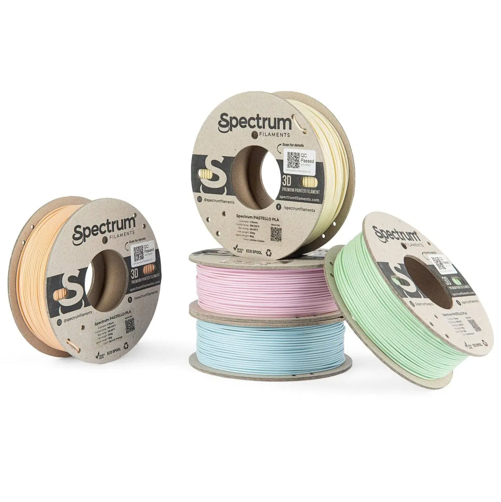 PLA Pastello Multi Pack - Spectrum PLA Pastello Filament - 1.75mm, 5x 0.25kg