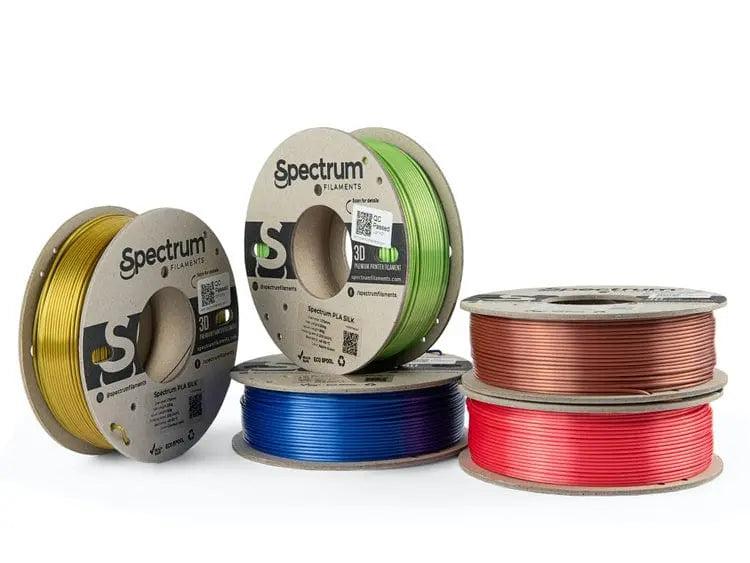 PLA Silk Multi Pack - Spectrum PLA Silk Filament - 1.75mm, 5x 0.25kg