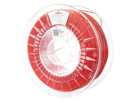 Traffic Red - 1.75mm Spectrum PETG/PTFE Filament - 1 kg