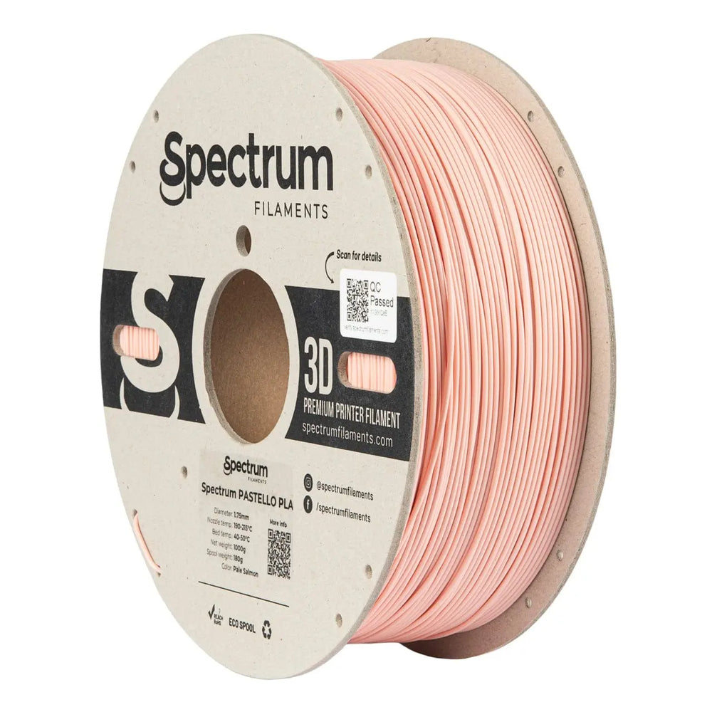 Pale Salmon - Spectrum Pastello PLA Filament - 1.75mm, 1kg