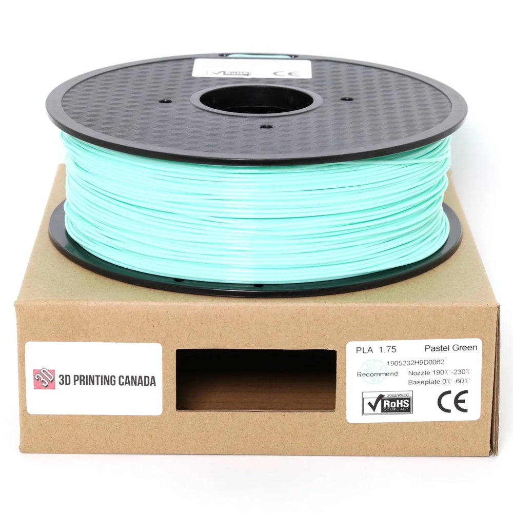 Vert Pastel - Filament PLA Standard - 1.75mm, 1kg 