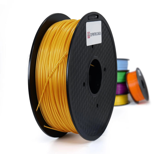 Perle dorée - Filament PLA standard - 1,75 mm, 1 kg 