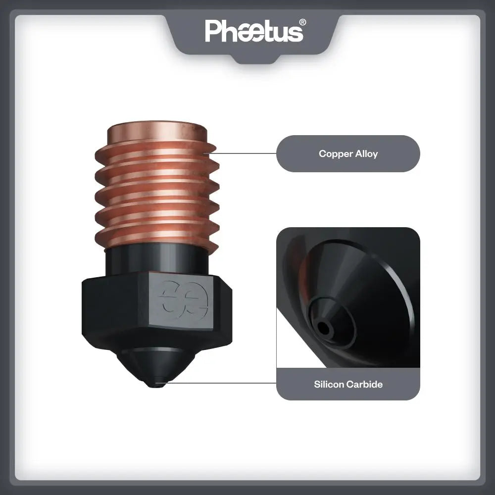 Phaetus® Silicon Carbide Nozzle - V6