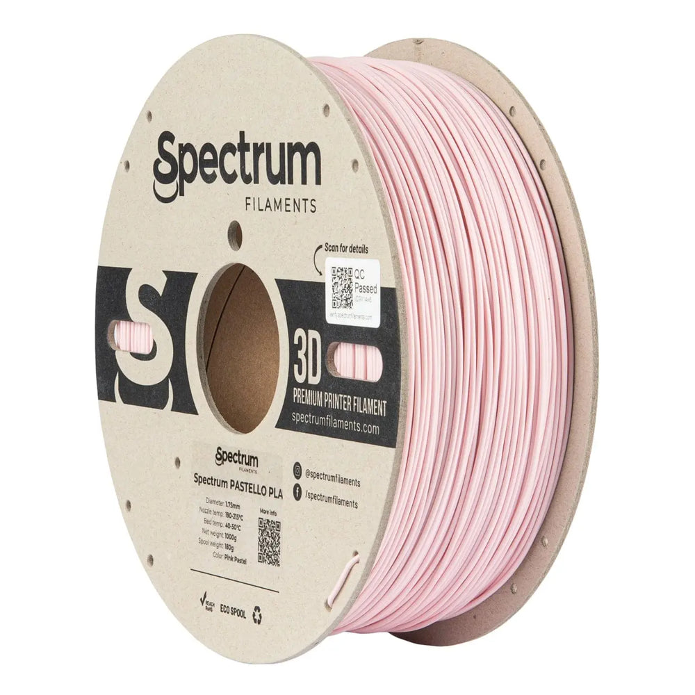 Pink Pastel - Spectrum Pastello PLA Filament - 1.75mm, 1kg