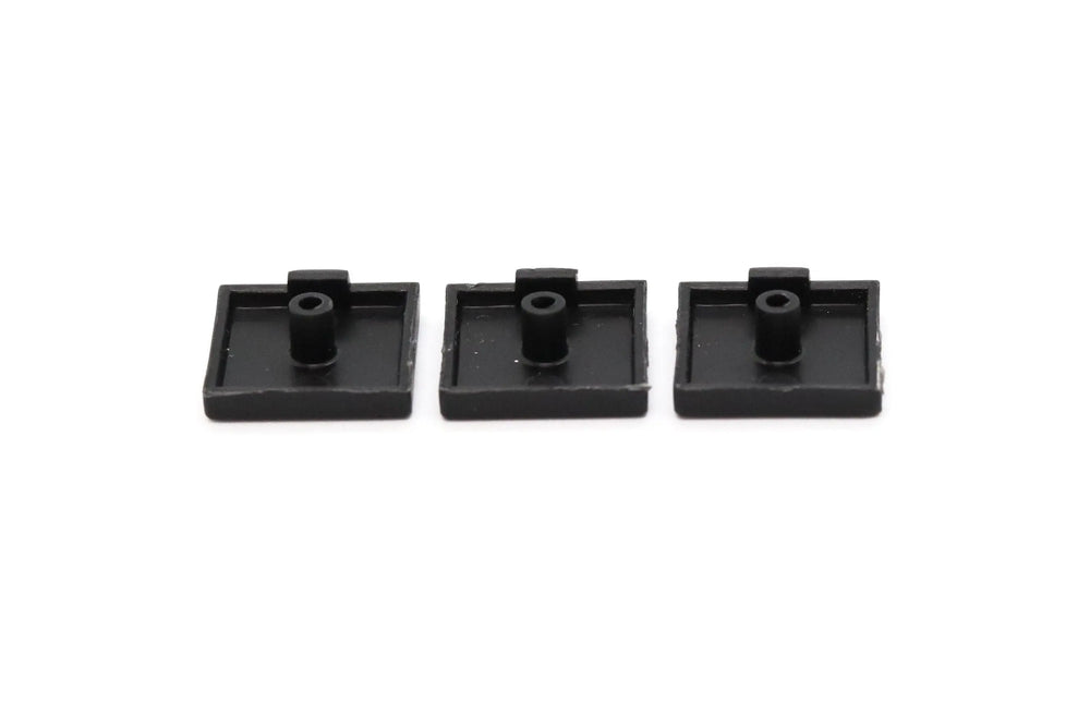 Capuchons d’extrémité en plastique pour profilé en aluminium de la série 2020 X 20 - (lot de 10)