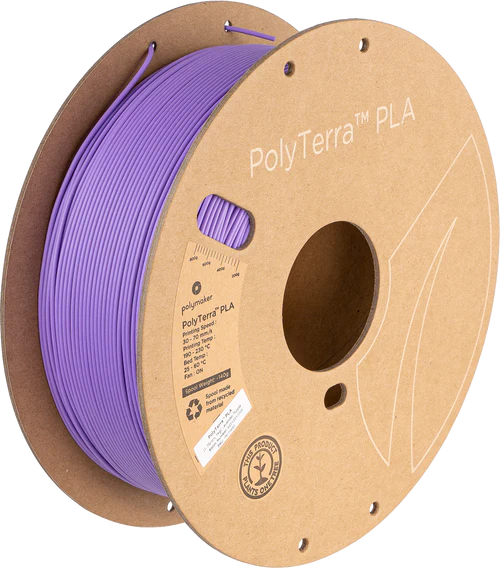 Lavender Purple - Polymaker PolyTerra PLA - 1.75mm, 1kg