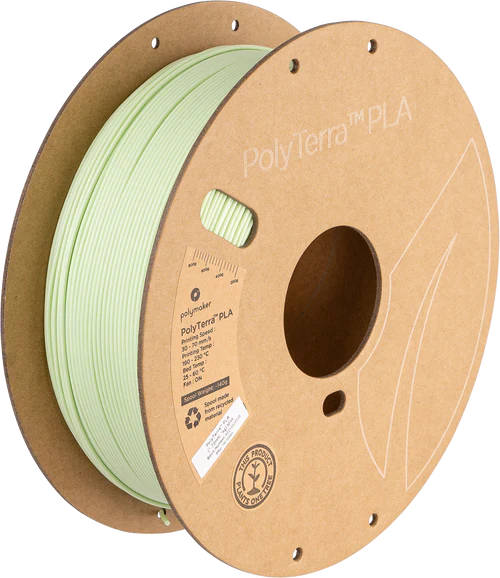 Mint - Polymaker PolyTerra PLA - 1.75mm, 1kg