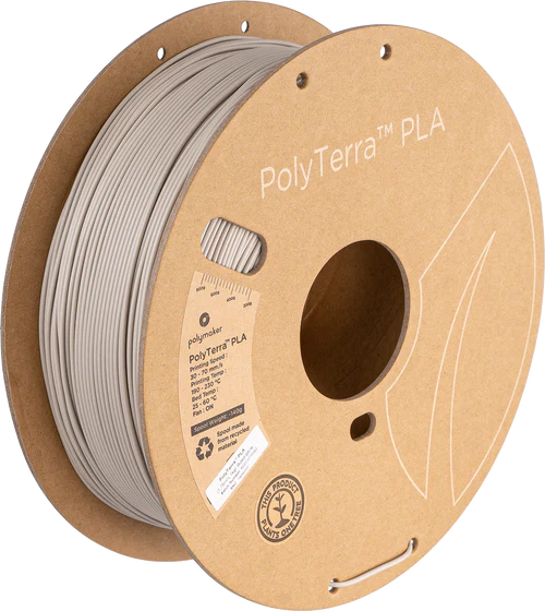 Marble White - Polymaker PolyTerra PLA - 1.75mm, 1kg