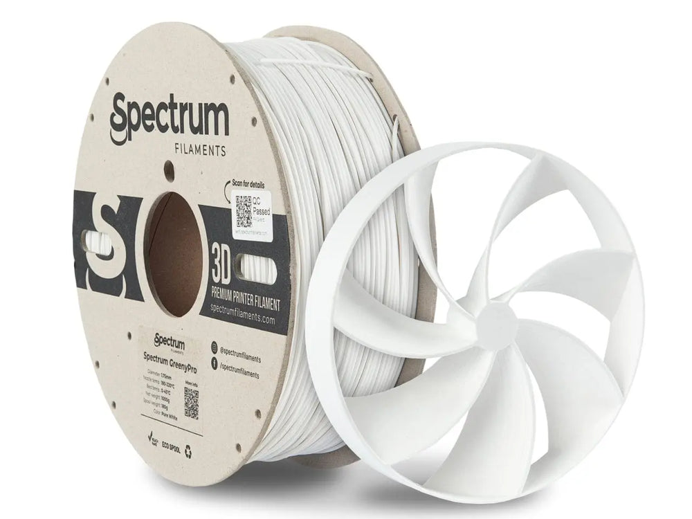 Pure White - Spectrum GreenyPro - 1.75mm, 1kg