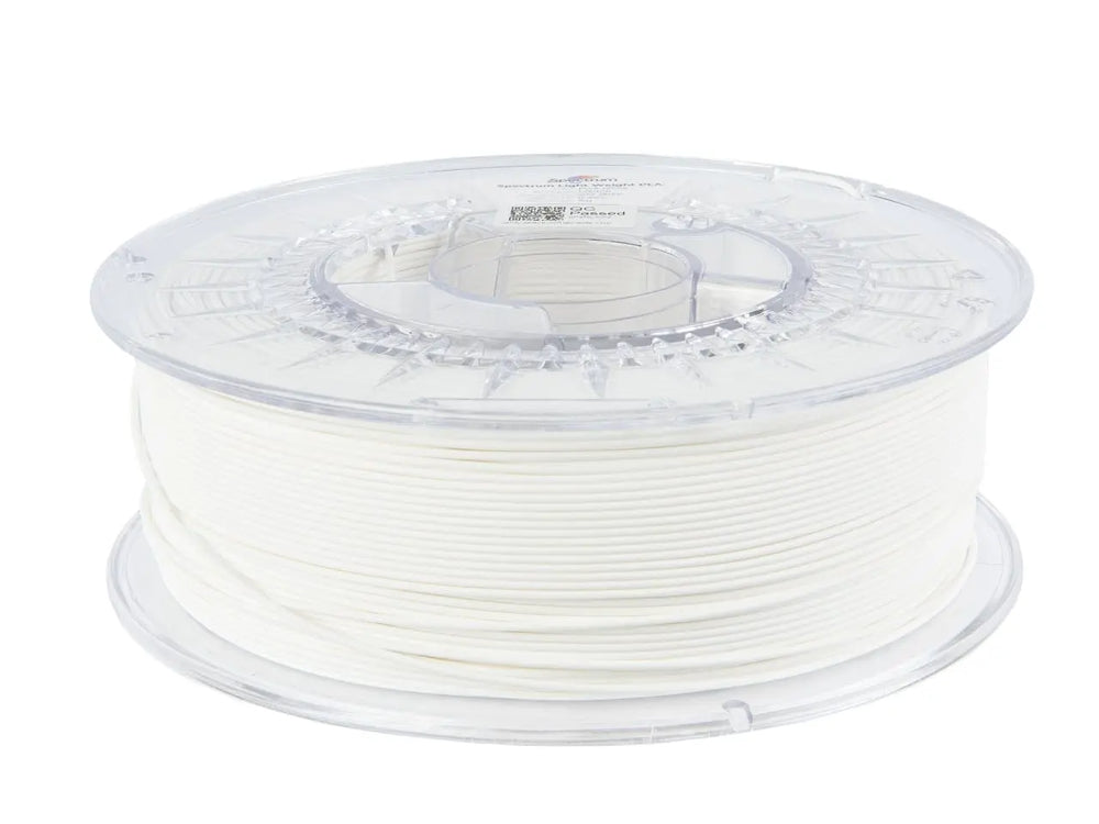 Pure White - Spectrum Light Weight PLA Filament - 1.75mm, 1kg