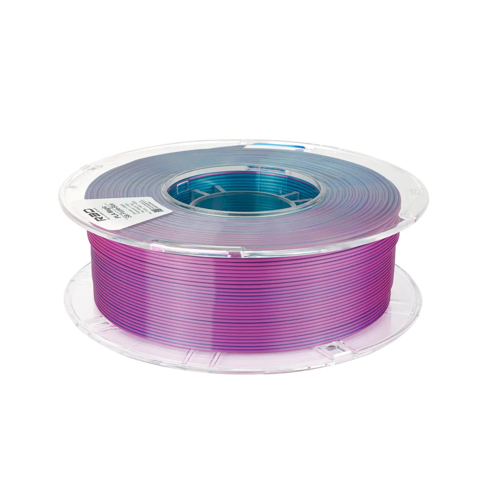 Purple/Blue - R3D Dual Colour Silk PLA Magic Filament - 1.75mm, 1kg R3D