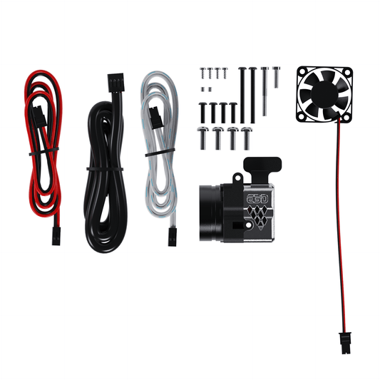 E3D Roto Coldside Packed Inc. Cables and Fan