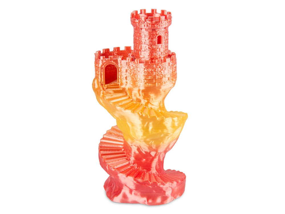 Filament Spectrum PLA SILK Rainbow 1.75mm FIRE RED 1kg