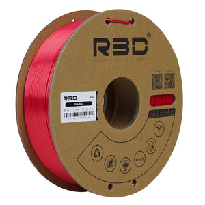 Filament PLA soie rouge R3D - 1,75 mm, 1 kg
