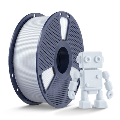 Blanc - Filament PETG Sunlu - 1,75 mm, 1 kg - avec bobine réutilisable