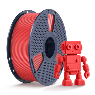 Rouge - Filament PETG Sunlu - 1,75 mm, 1 kg - avec bobine réutilisable
